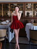 Ruby Velvet Dress
