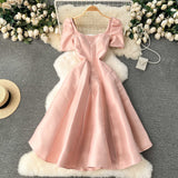 Georgia Puff Sleeves Dress (On hand)