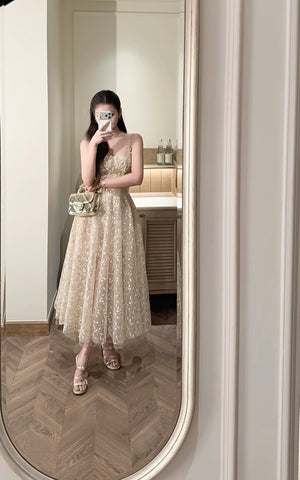 chinese dress ladies Matte Elastic Thick Polyester Crepe Fabric