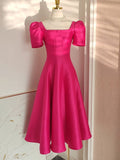 Georgia Puff Sleeves Dress (On hand)