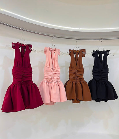 Rizza Halter Dress (On hand)
