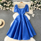 Georgia Puff Sleeves Dress (On hand)