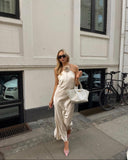 Careena Satin Dress