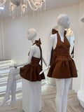 Rizza Halter Dress (On hand)