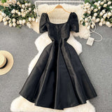 Georgia Puff Sleeves Dress (On hand)