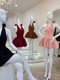Rizza Halter Dress (On hand)