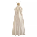 Careena Satin Dress