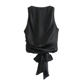 Adela Satin Top