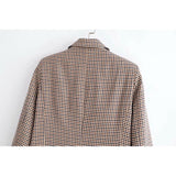 Seri Plaid Blazer