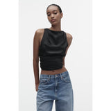 Adela Satin Top
